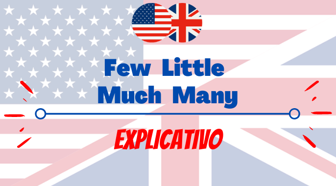 few little much many inglês explicação